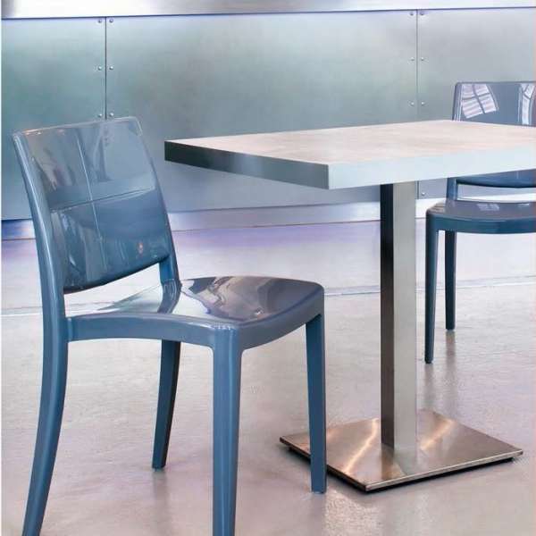 pied de table central ttra inox grosfillex