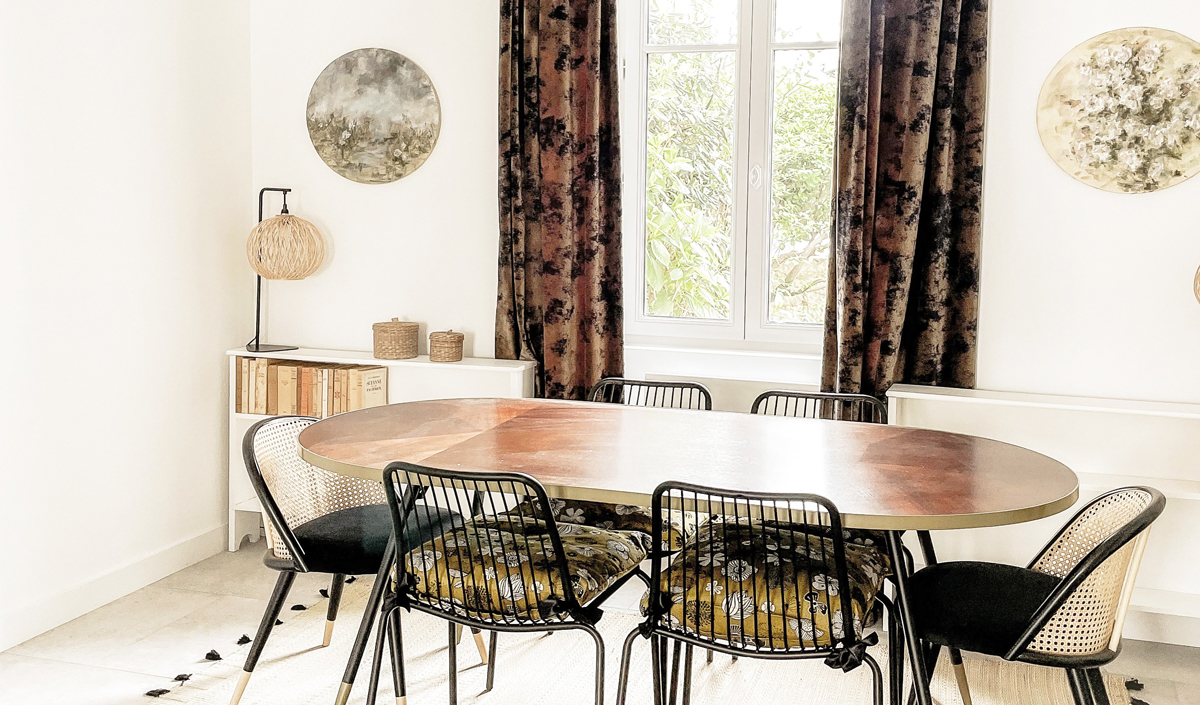 La salle à manger vintage chic de @termer_architectes