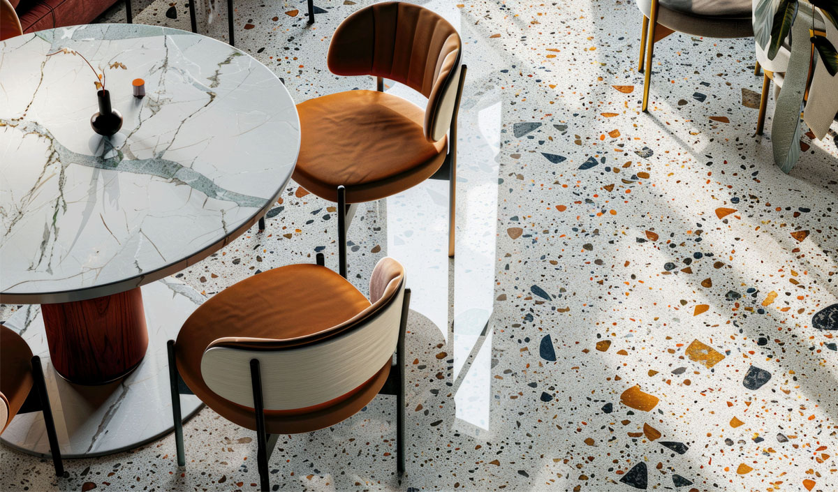 Dans quelles pièces de la maison intégrer le terrazzo ?