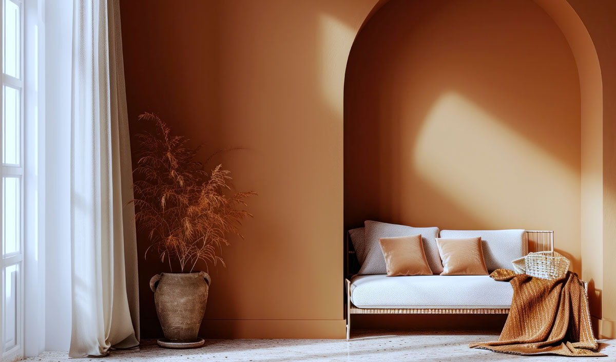 En déco, quelles couleurs associer avec le terracotta ?